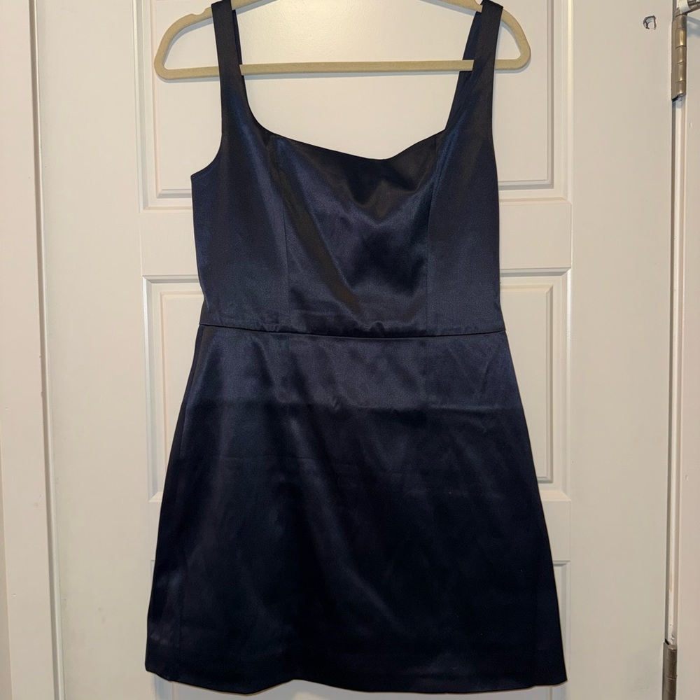 Navy Blue WAYF Mini Dress